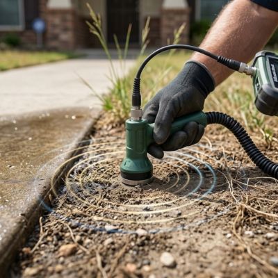 Underground waterline leak detection near Casa View Heights in Mesquite, TX