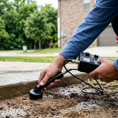 Water leak detection Rowlett technician working near Pecan Grove Park homes in Rowlett, TX