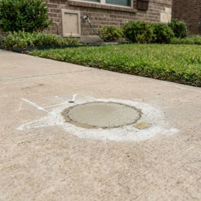 Waterline leak detection service completed at a home in Wylie's 75098 ZIP code